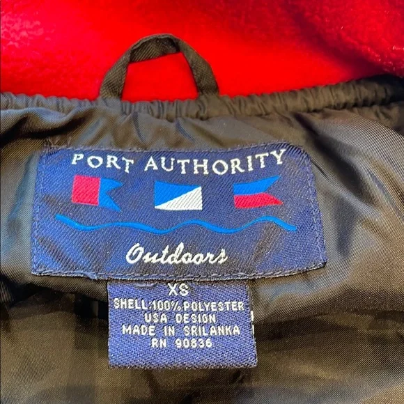 Port Authority WSU Homecoming Sorority Fleece Zip Up Jacket,Size XS Oversized - Picture 8 of 10